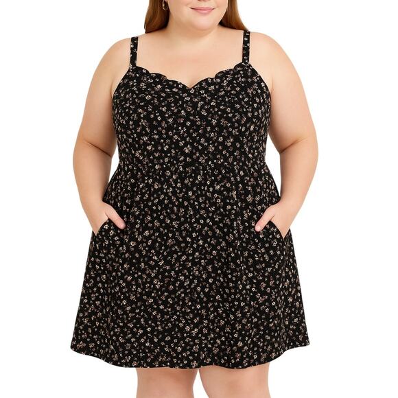 41 Hawthorn Beatriz Mini Dress Multicolor NWT Plus Size 3X Sleeveless - Picture 1 of 10